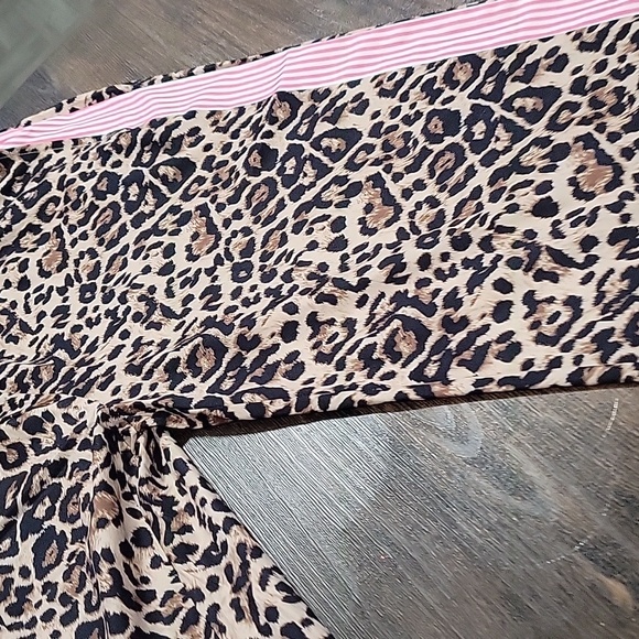 NWT Boutique 2 Piece Pink & Leopard Print Set - Picture 8 of 9